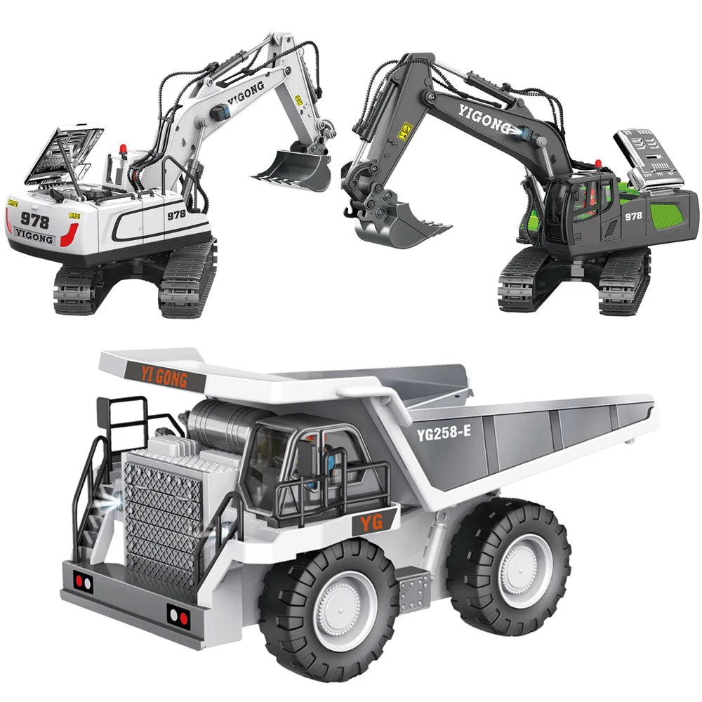 Hydraulic Full Metal Excavator G308H 1/14 RTR