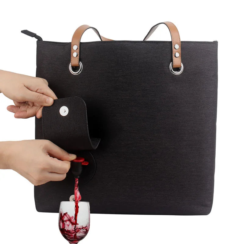 Wine Dispenser Tote Bag