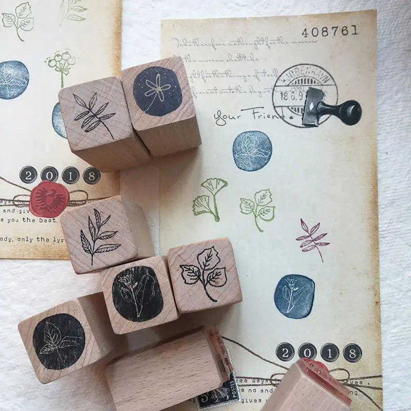 Handmade Map Making Stamp Kit (19 Pcs)