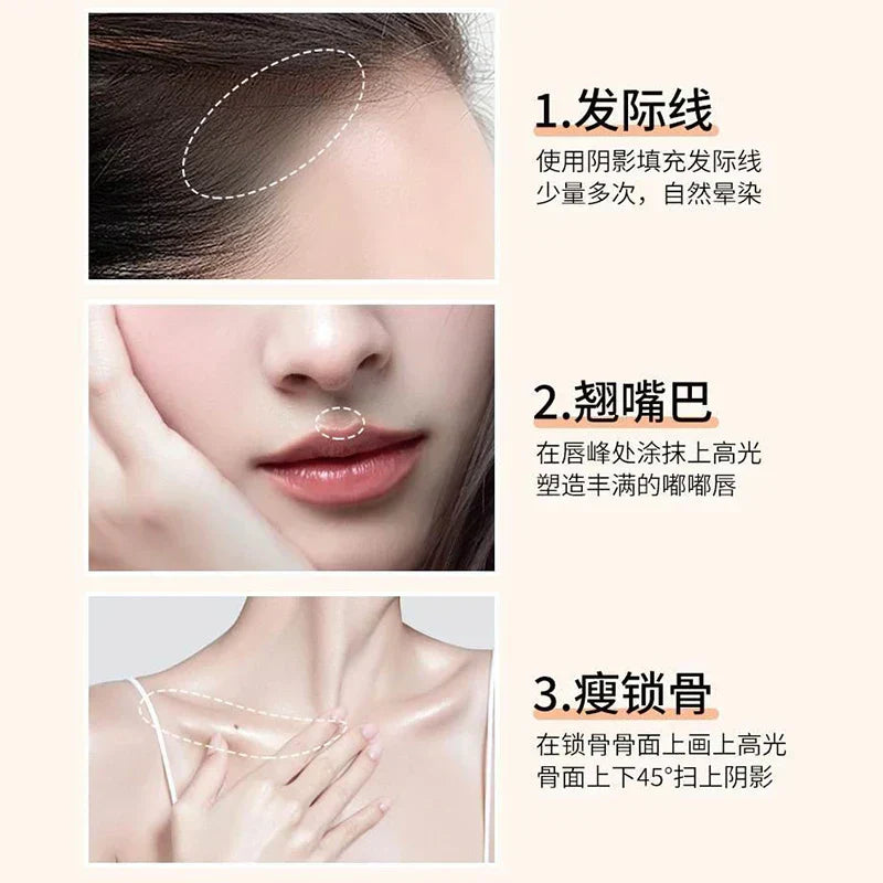 Hairline Powder Instantly Conceals Hair Loss, Root Touch Up Hair Powder