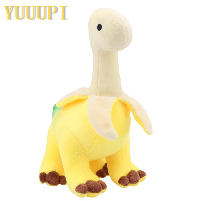 Cute Banana Brontosaurus Design Plush Toy