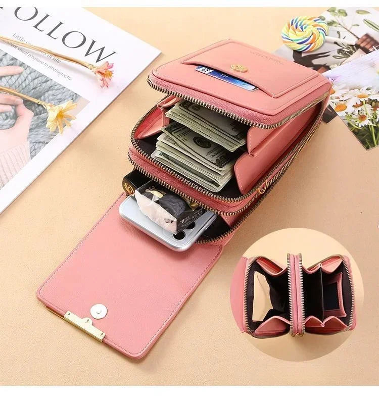 Anti-theft leather bag