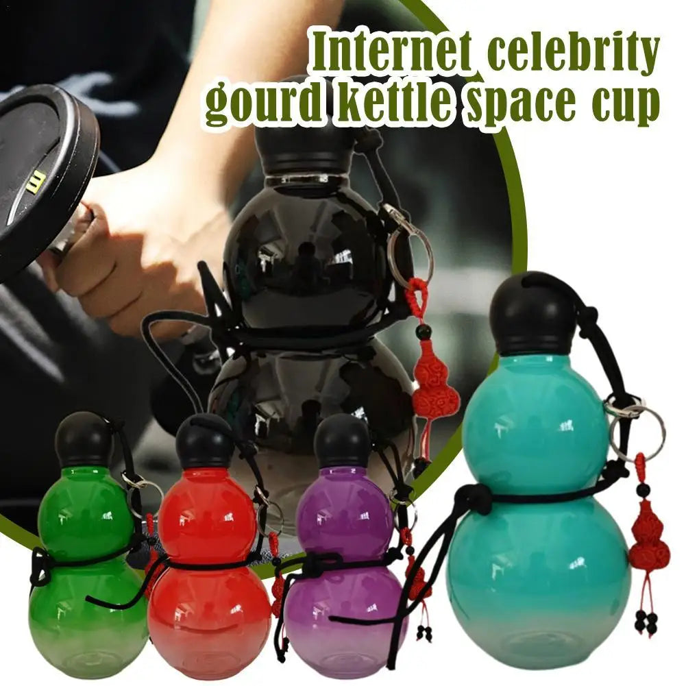 Gourd Water Bottle 30oz Chinese Retro-Inspired