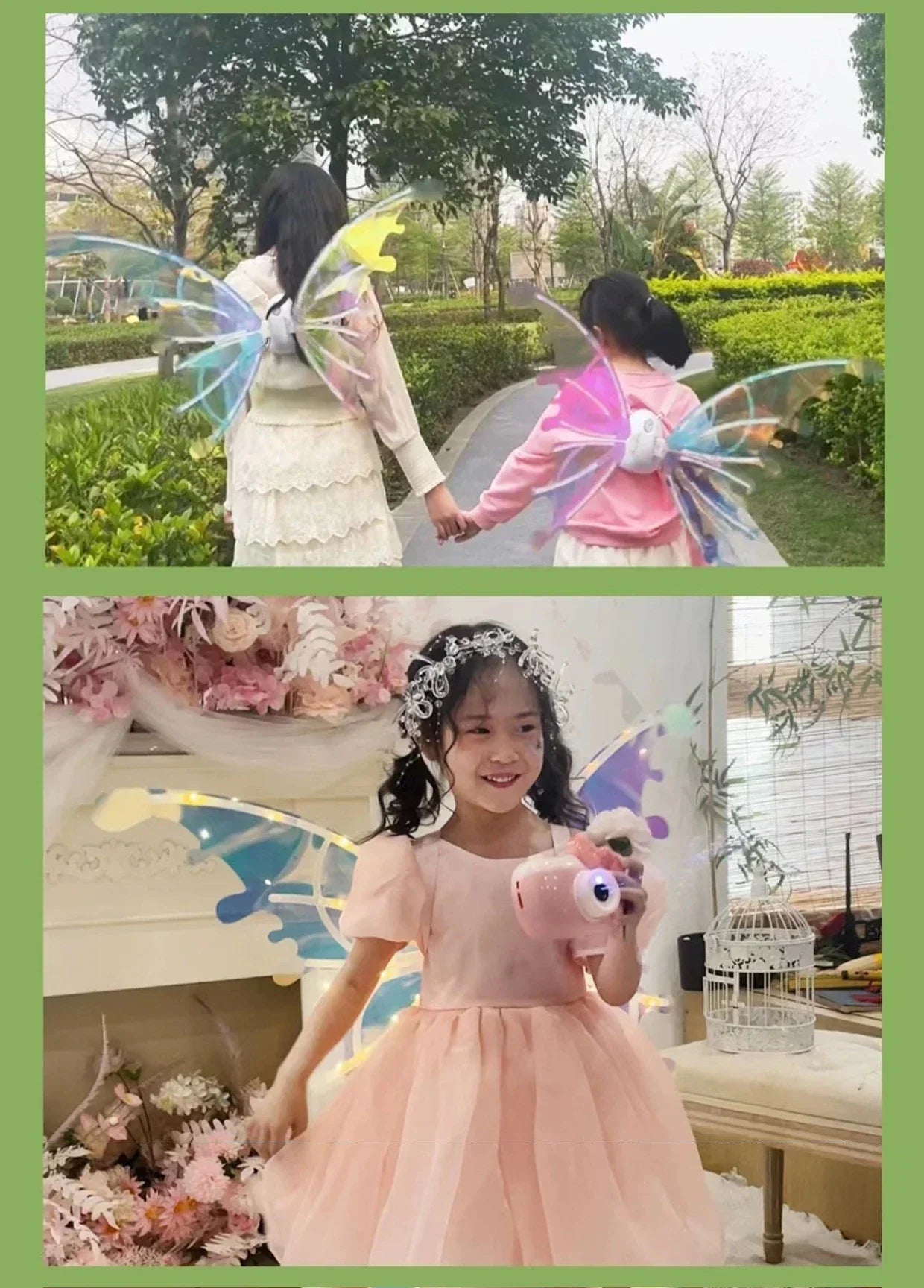 Electric LED Fairy Butterfly Wings