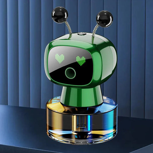 Smart Robot Car Aroma Diffuser, Car Air Freshener Diffuser, Fillable Car Aroma Diffuser, Car Air Freshener Automatic Spray,Capacity Long-Lasting Fragrance