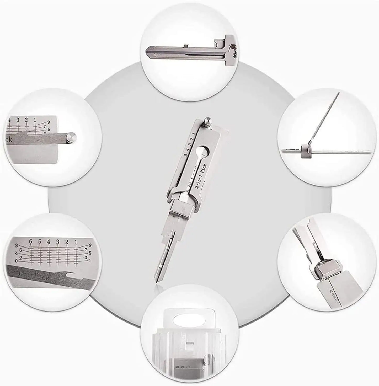 Stainless Steel Key Decoder
