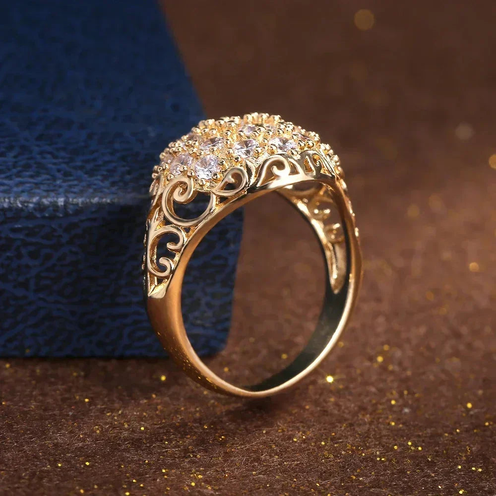 💍3 Carat Super Sparkling zircon Ring
