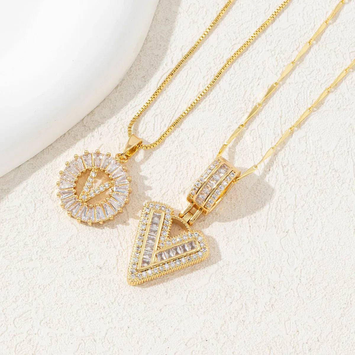 Initial Letter Pendant Necklaces-Best Gift for your friends