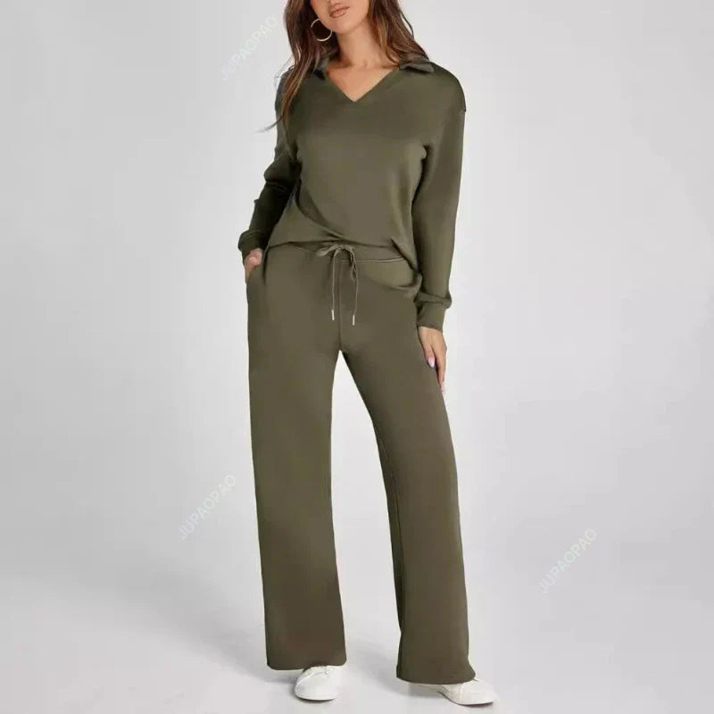 Women's 2 Piece Sets Outfits Casual Long Sleeve Sweatsuits Sets