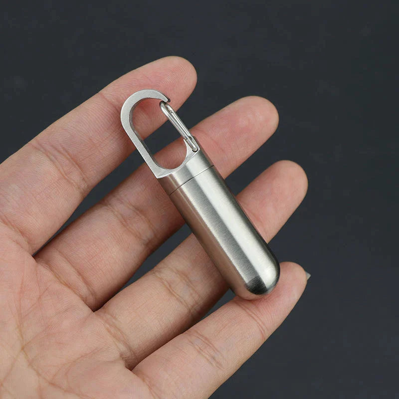 Stainless Steel Pill Box