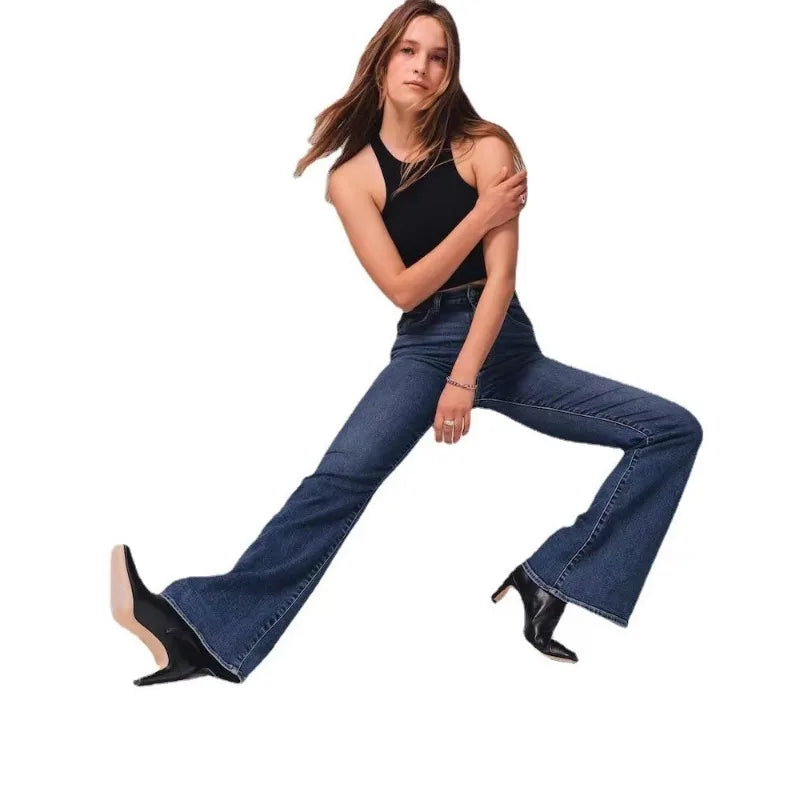 Ultra High Rise Stretch Flare Jean