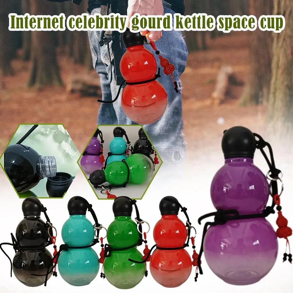 Gourd Water Bottle 30oz Chinese Retro-Inspired