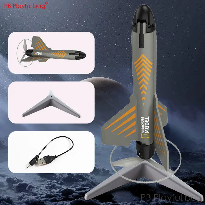 National Geographic Rocket Launcher  Space-themed Toy Gifts for Boys and Girls!