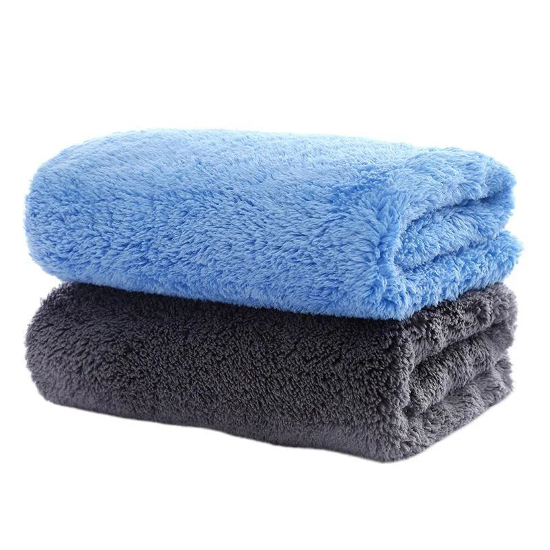 Thickened Absorbent Microfiber Cleaning Towel for Car