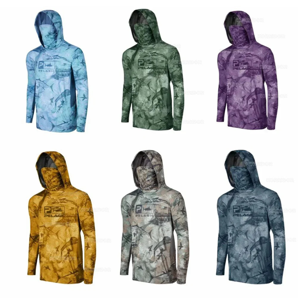 Professional UPF50+ Fishing Clothing