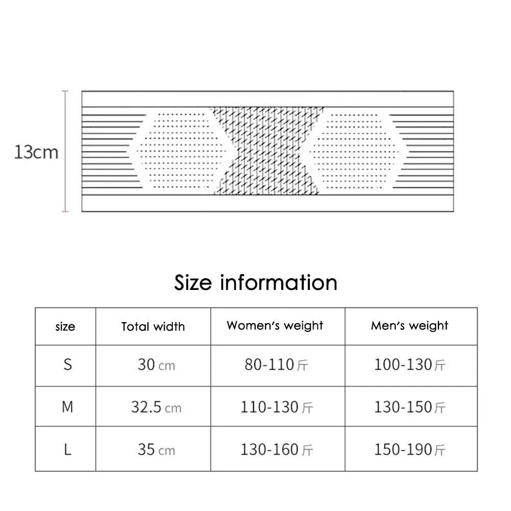 Multifunctional Knit Breathable Concealed Waist Bag