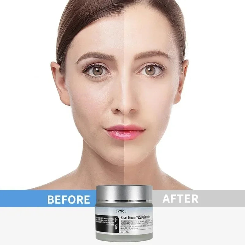VGO Snail Mucin 92% Moisturizer Daily Face Gel Cream