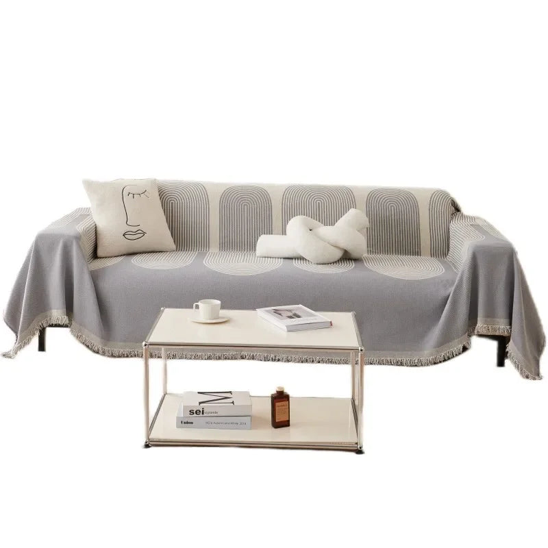 Reversible Chenille Sofa Cover