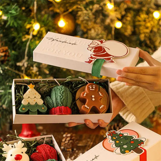 Christmas Aroma Candle Ornament Gift Box