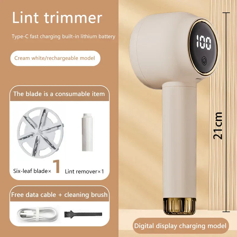 Rechargeable Fabric Shaver Fuzz Remover