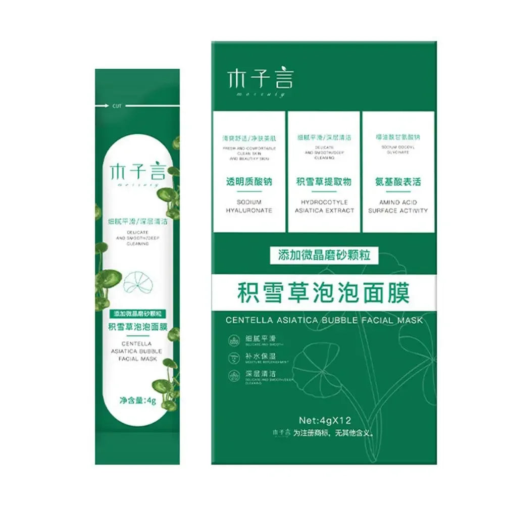 Natural Organic Avocado deep cleansing bubble mask