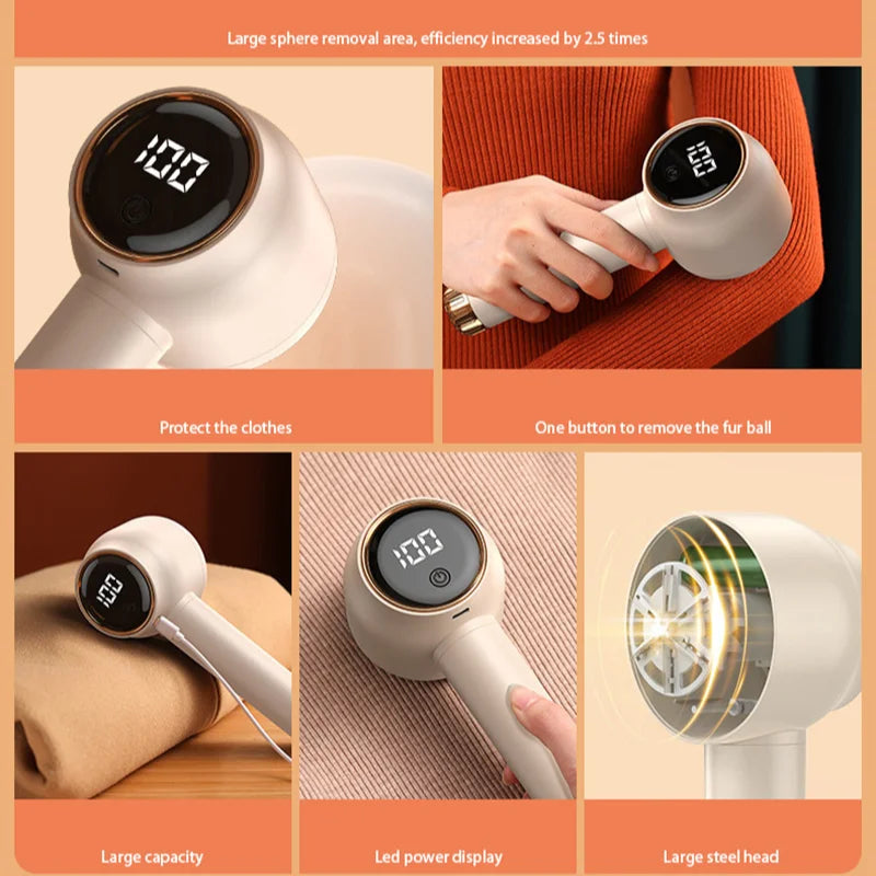 Rechargeable Fabric Shaver Fuzz Remover