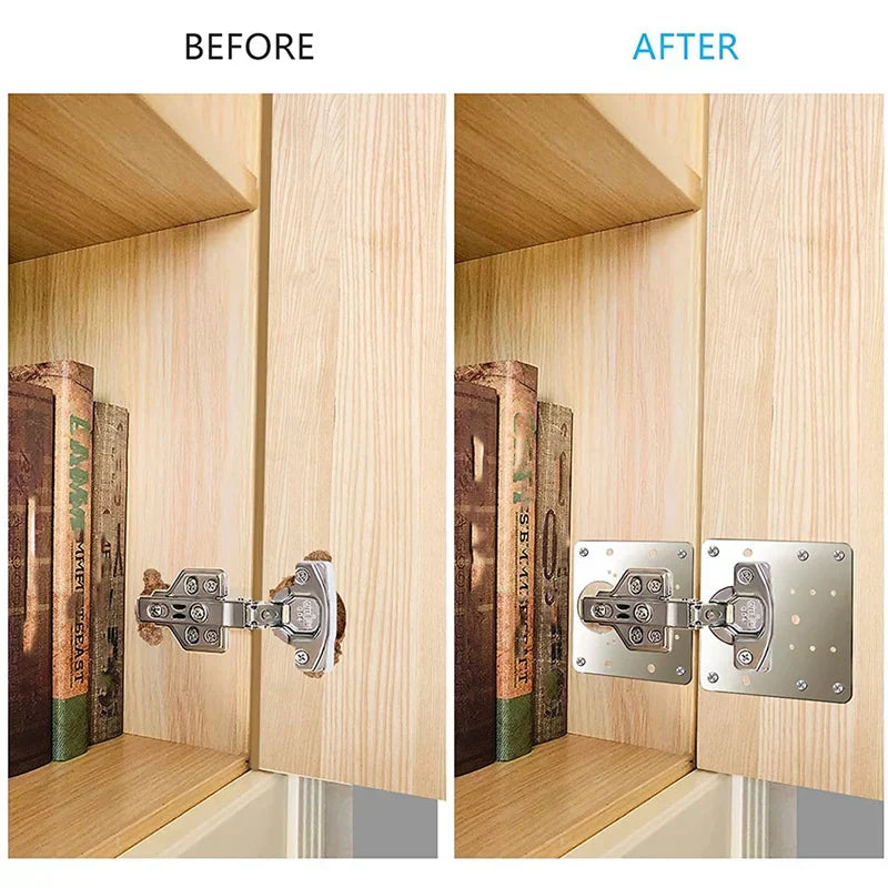 Hinge Fixing Plate Bracket Kit 10 PCS