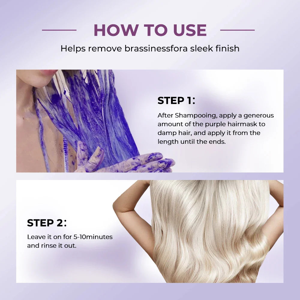 Purple Hair Mask