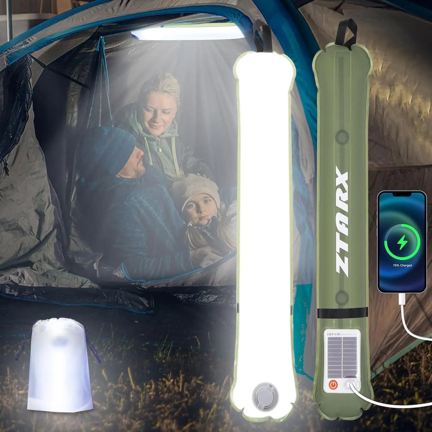 USB Magnetic Inflatable Light