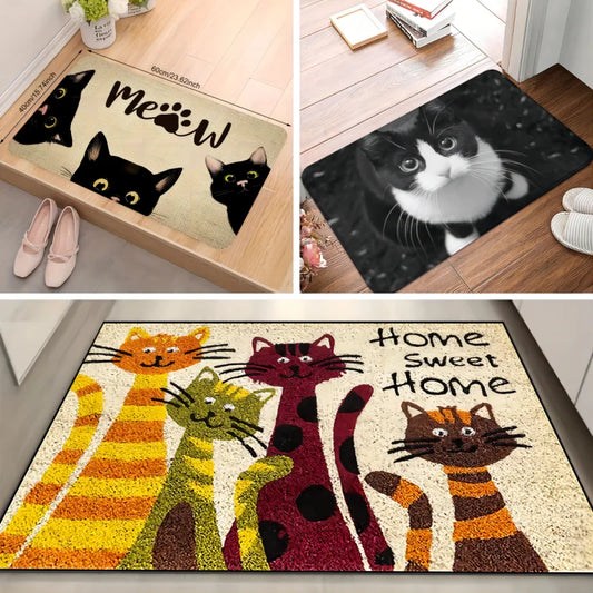 Keep Door Closed Don't Let The Cat Out No Matter What He Tells You