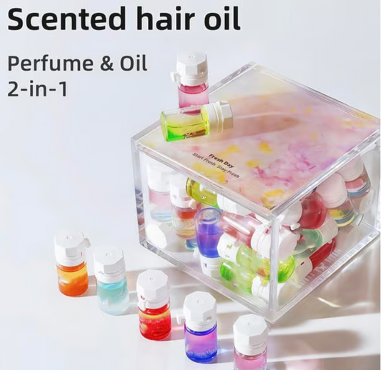 Perfume&Oil 2 in 1-Avocado Nourishing&Shining Hair Oil for Frizzy