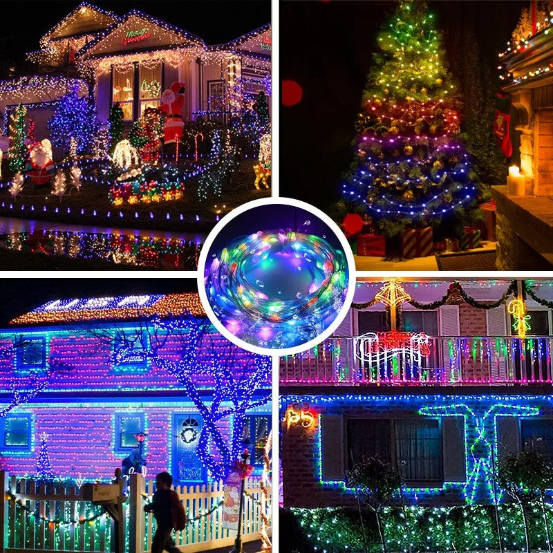 Colorful Smart Christmas String Lights