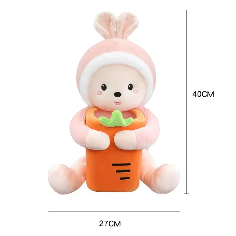Cute Plush Doll Tissue Box