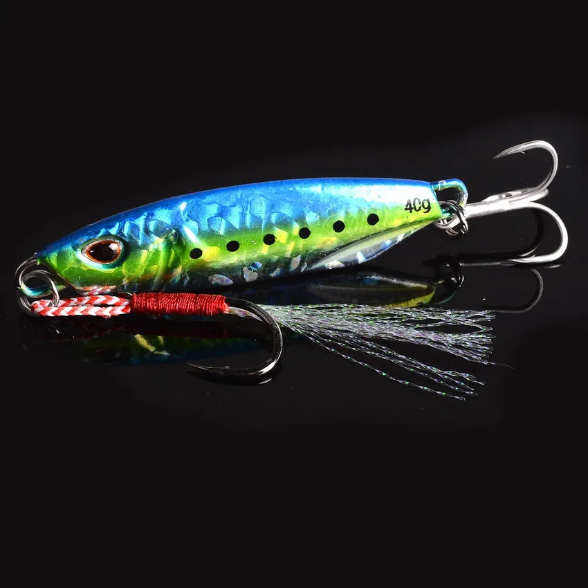 10 PCS propeller surface lure bionic fish hook