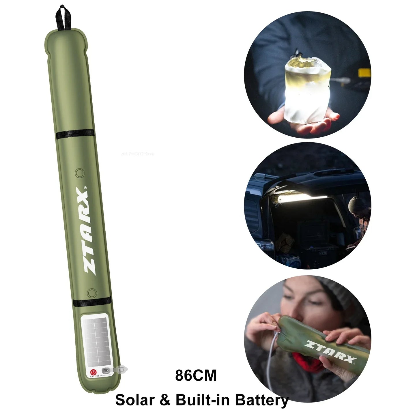 USB Magnetic Inflatable Light