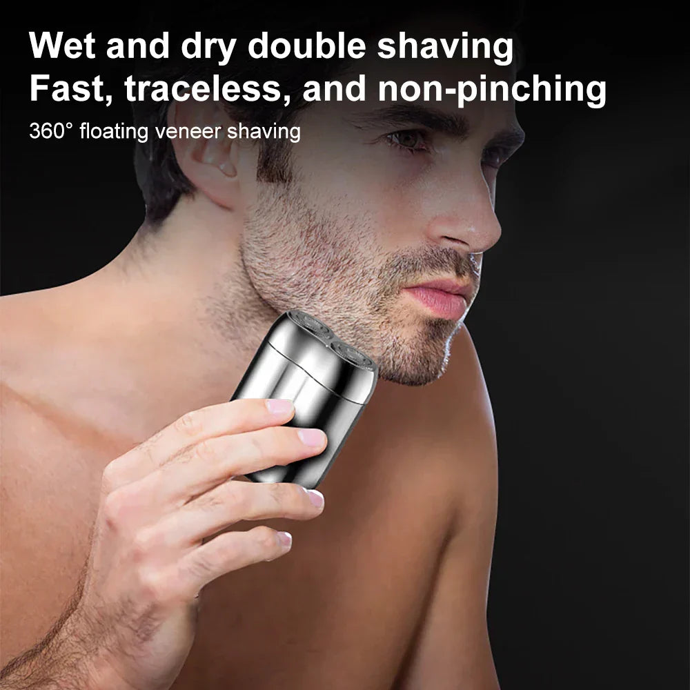 Mini Alloy Shaver Portable Electric Shaver