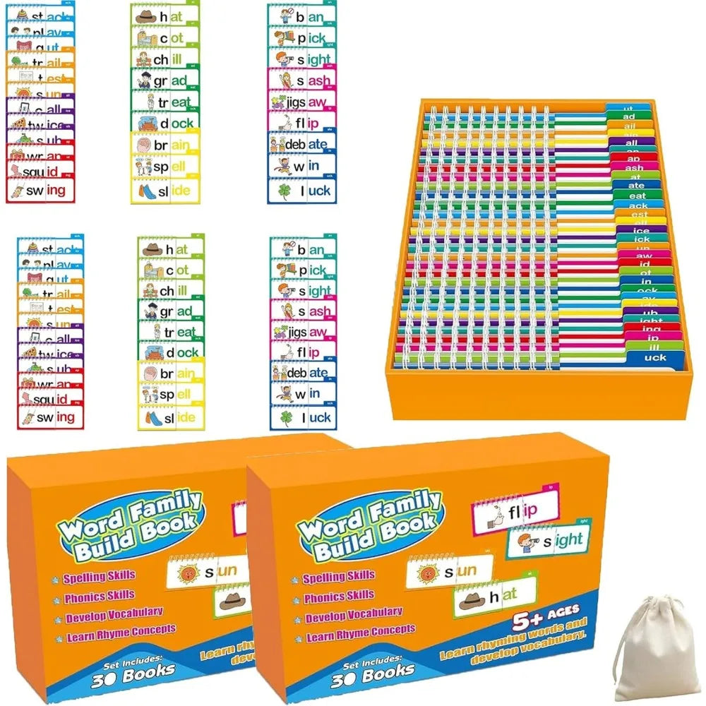 30 Read and Rhyme Flip Books