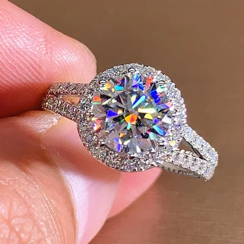 💍3 Carat Super Sparkling zircon Ring