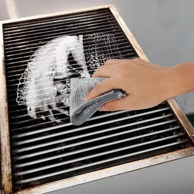 Non Scratch Wire Dishcloth for Wet and Dry