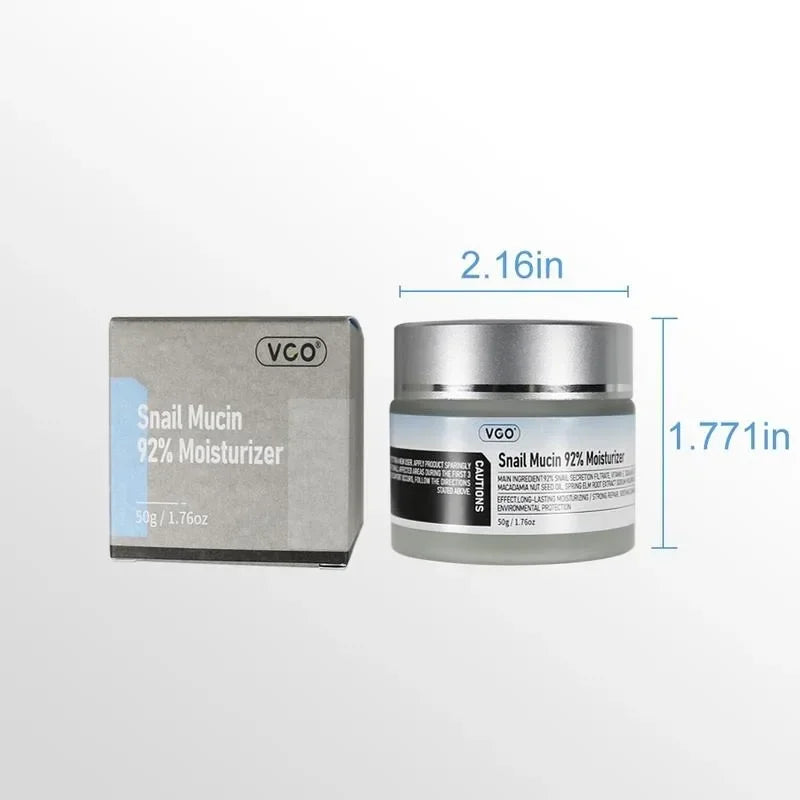 VGO Snail Mucin 92% Moisturizer Daily Face Gel Cream