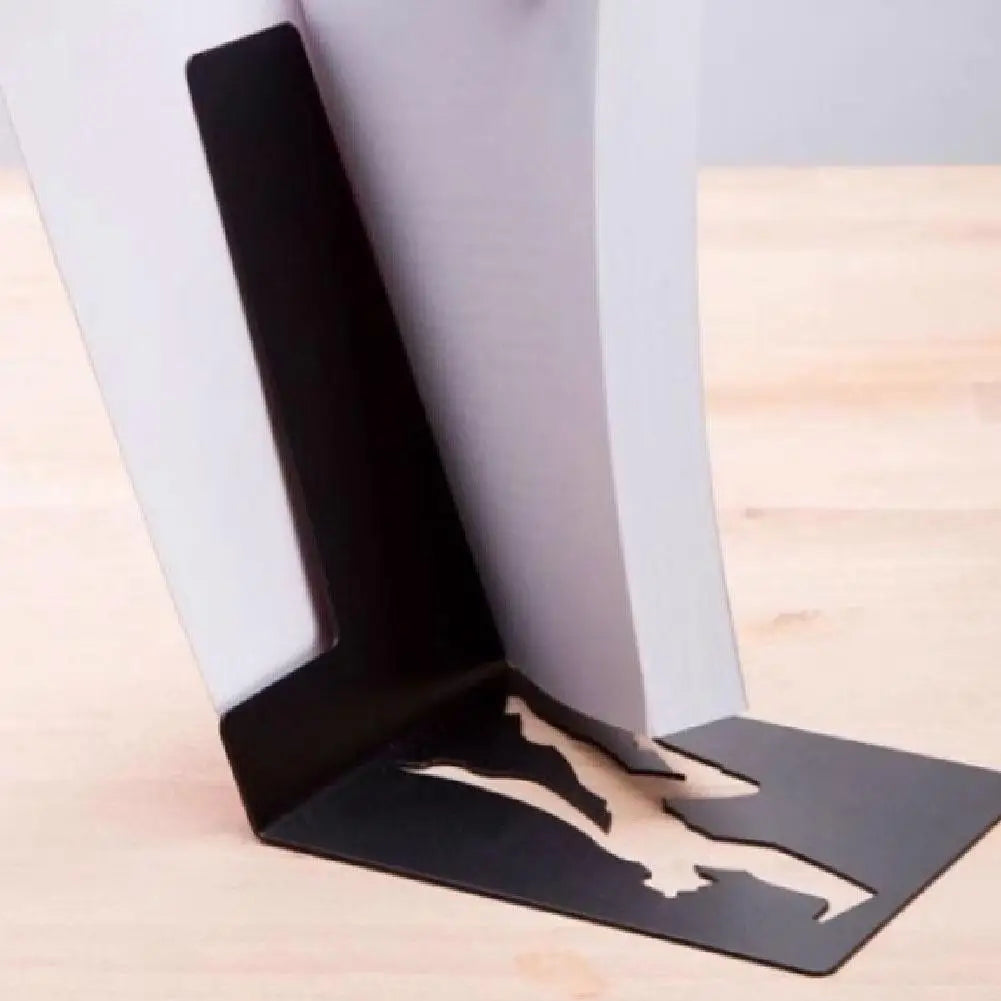 Hidden Metal Bookends