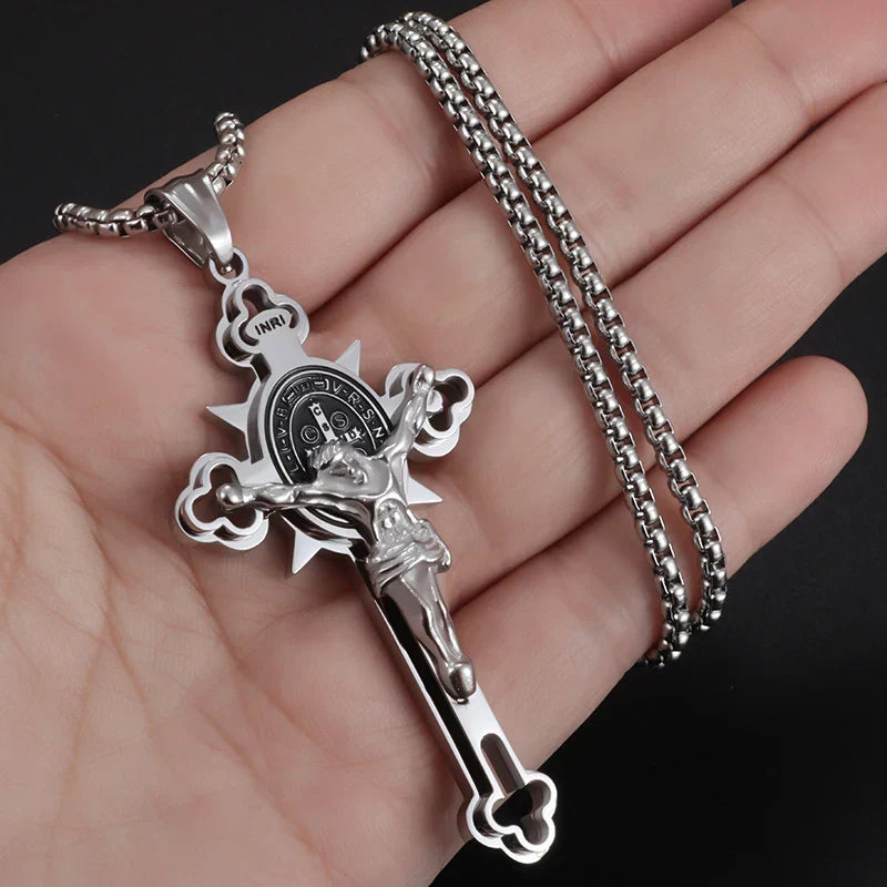 Necklace of St. Benedict for protection