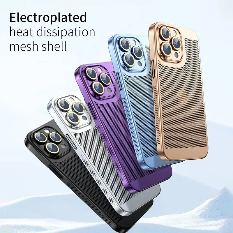 Electroplating Heat Dissipation Phone Case