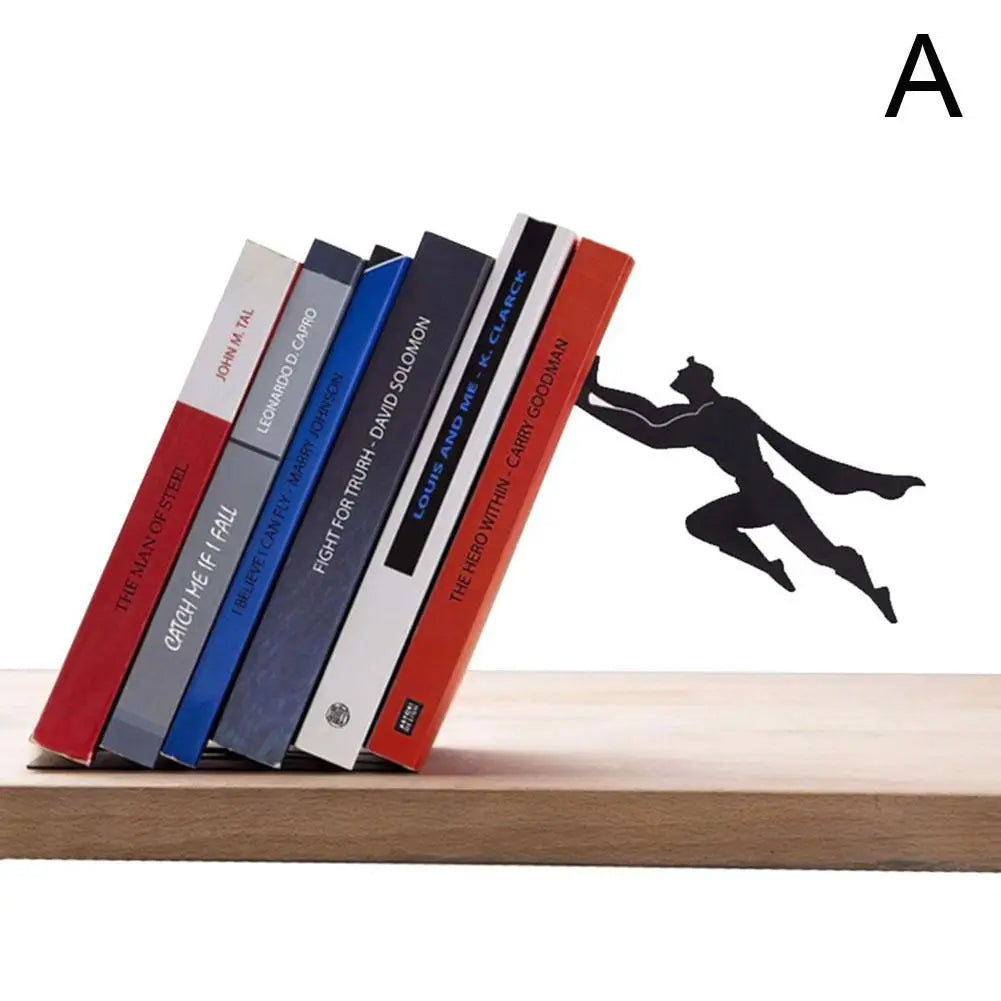 Hidden Metal Bookends