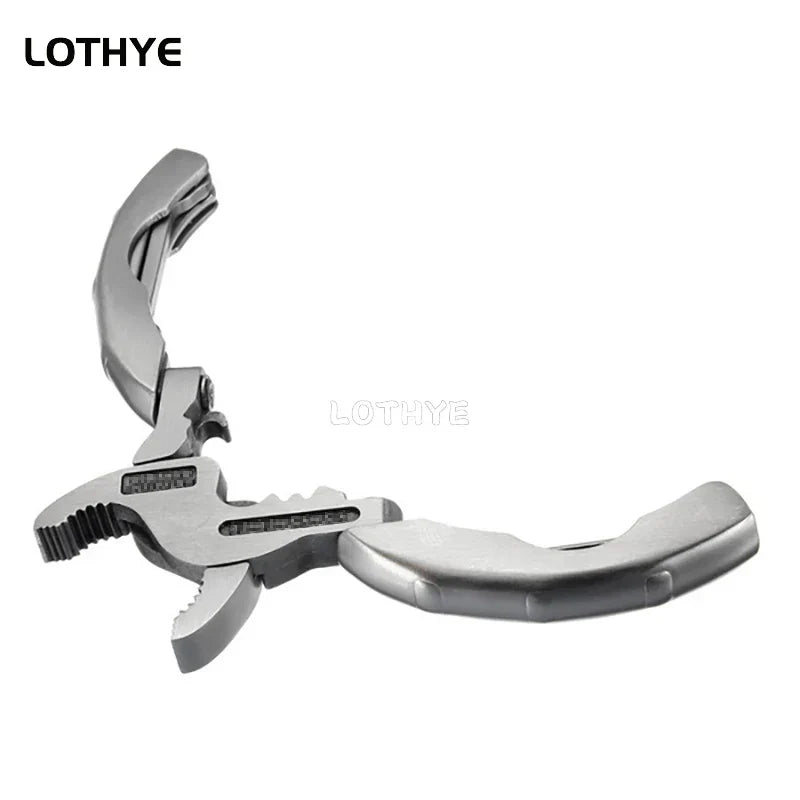 Mini multifunctional tool. 9-in-1 multifunctional pliers screwdriver pocket tool