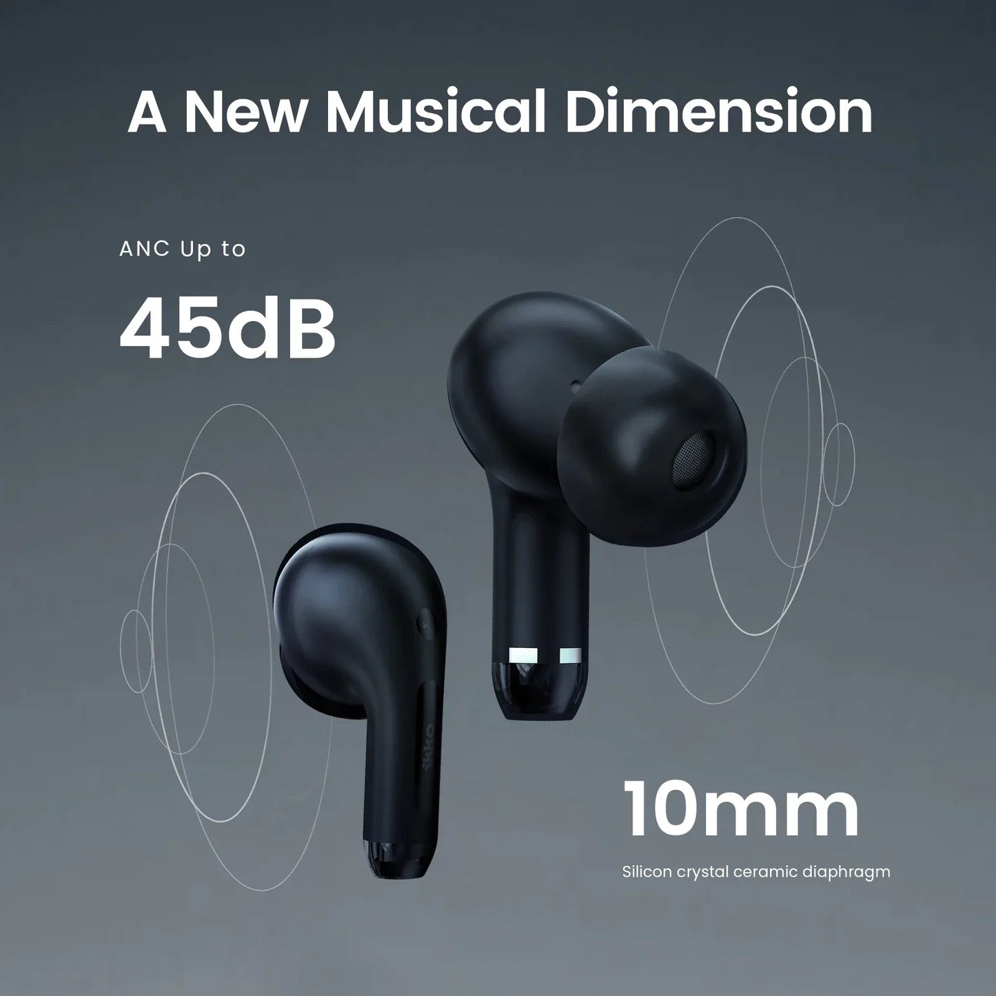 2024 NEW Intelligent Full-color Touch Screen Slider Earphones
