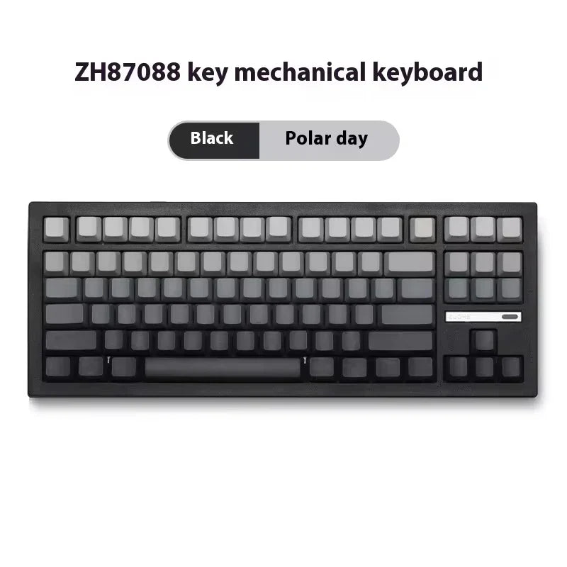 ZH980 100% Mechanical Keyboard,PBT Material Keycap
