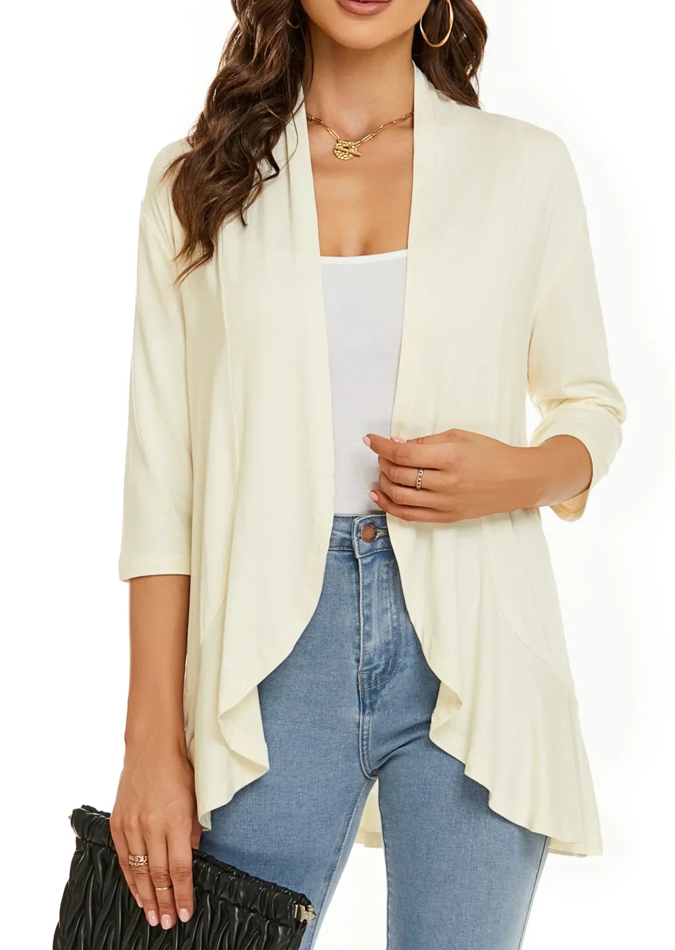 Women's Casual Lightweight Open Front Cardigans
