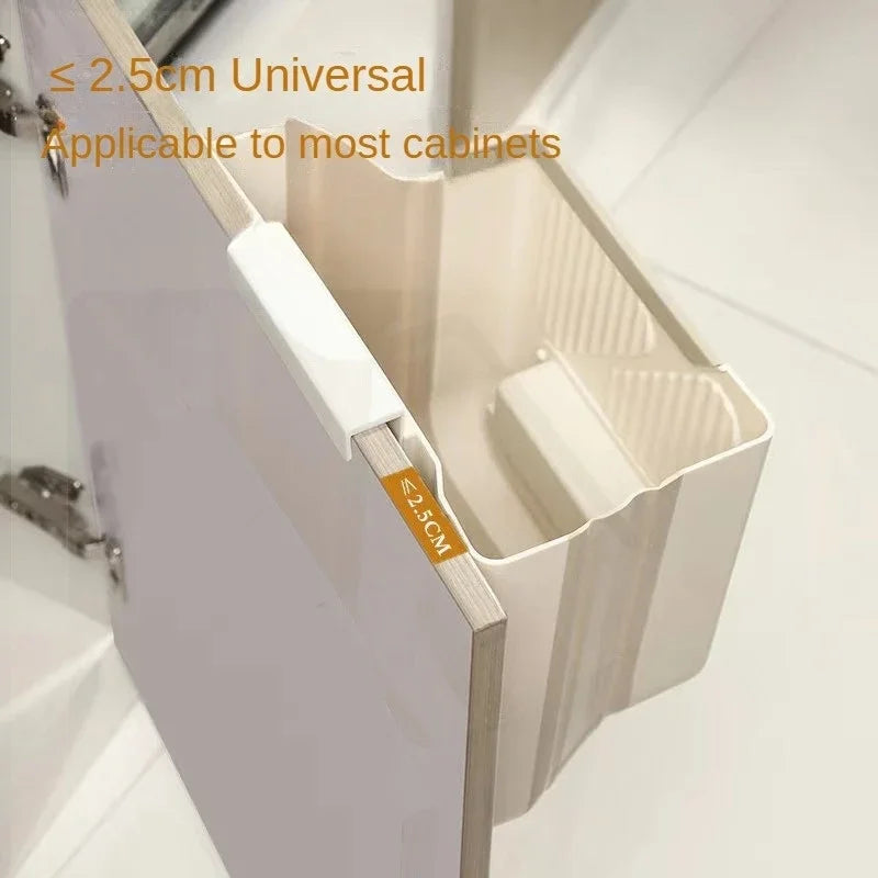 Hanging Trash Can for Kitchen Cabinet Door