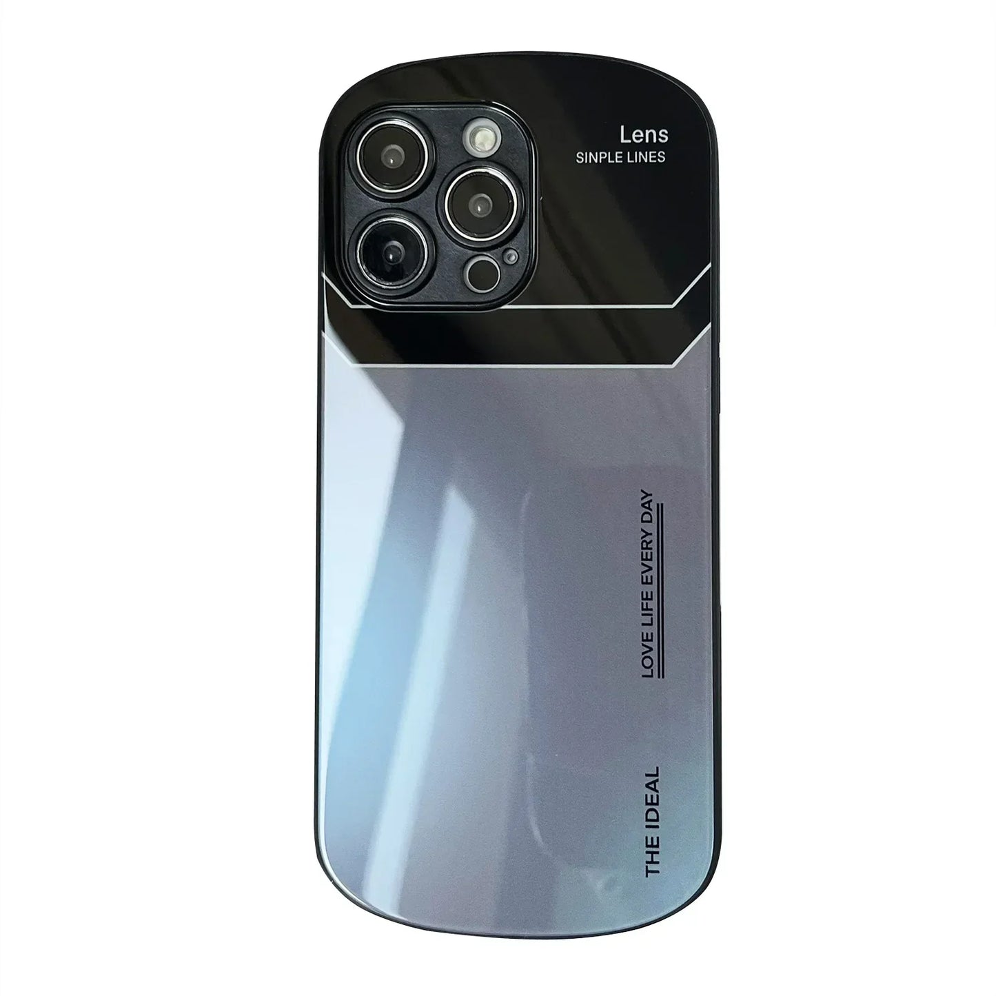 Gradient Lens Drop-proof Light Luxury iPhone Case